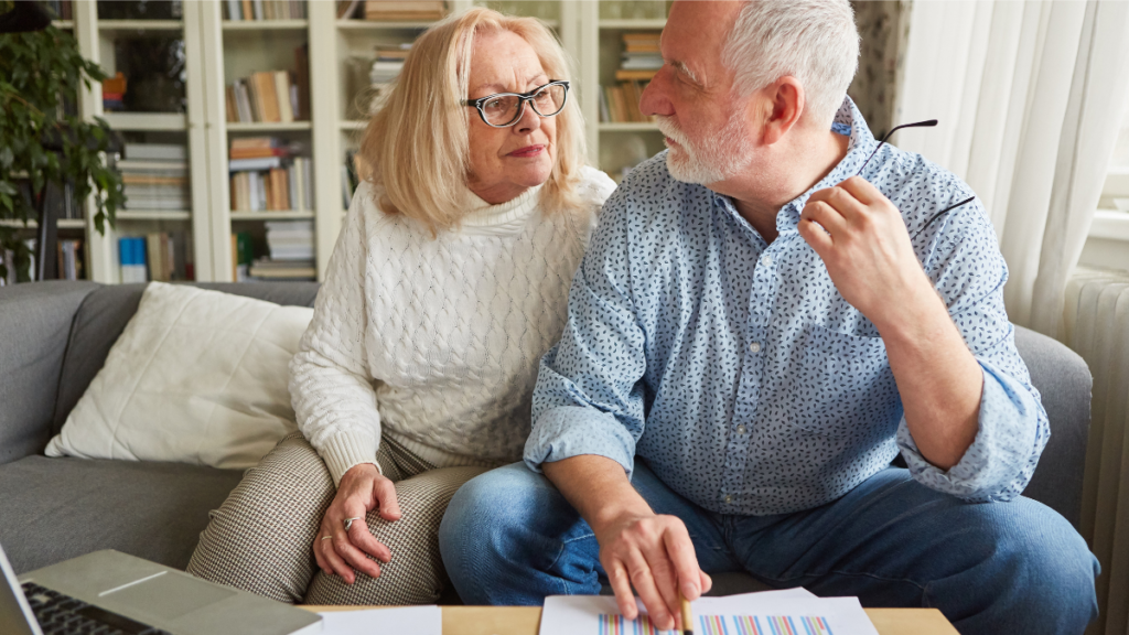 retired couple